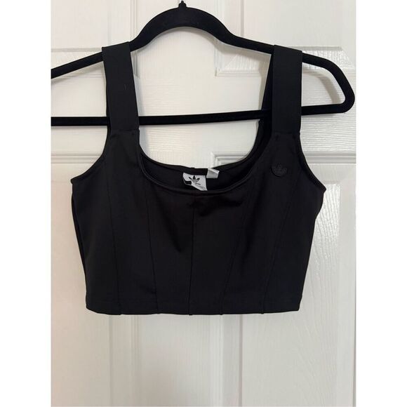 Adidas crop top sz small electric - Picture 1 of 5
